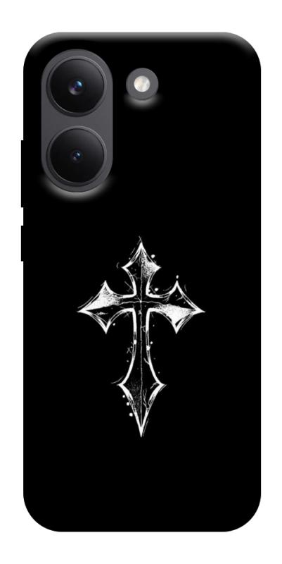 Чохол itsPrint Cross для Xiaomi Poco X8 Pro, black, купити оптом з доставкою