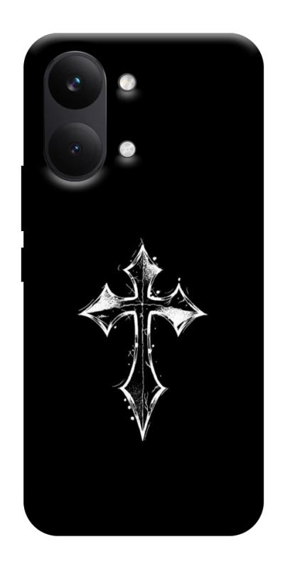 Чехол itsPrint Cross для Xiaomi Poco X8 Pro Max, black, купить оптом с доставкой