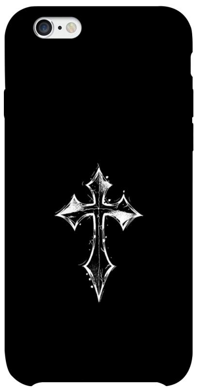 Чохол itsPrint Cross для Apple iPhone 6/6s (4.7"), black, купити оптом з доставкою