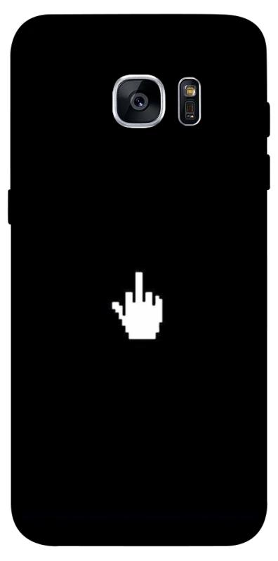 Чохол itsPrint Cursor для Samsung G935F Galaxy S7 Edge, black, купити оптом з доставкою