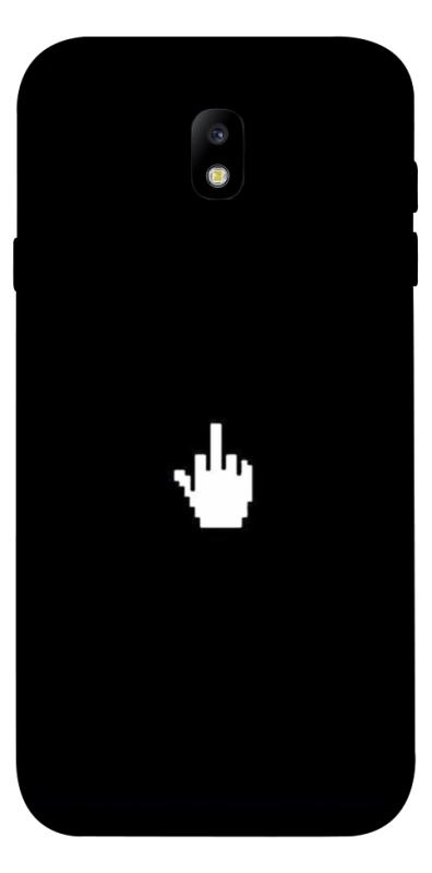 Чохол itsPrint Cursor для Samsung J730 Galaxy J7 (2017), black, купити оптом з доставкою