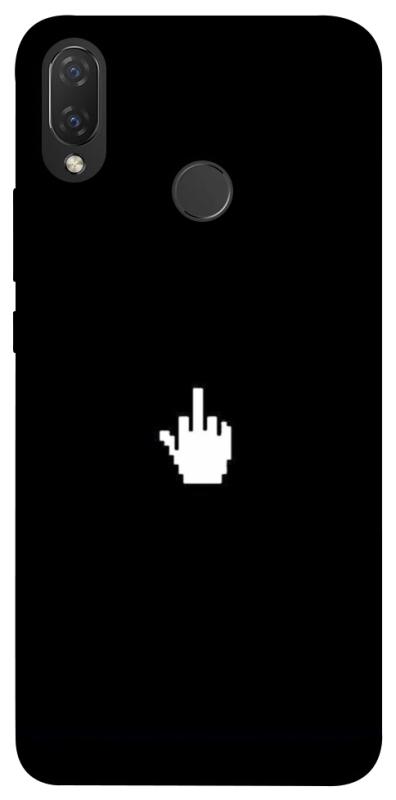 Чохол itsPrint Cursor для Huawei P Smart+ (nova 3i), black, купити оптом з доставкою