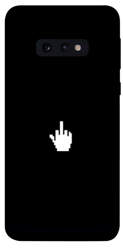 Чохол itsPrint Cursor для Samsung Galaxy S10e, black, купити оптом з доставкою