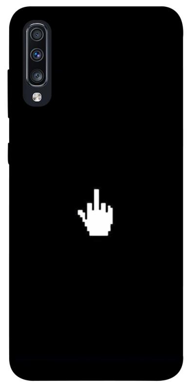 Чохол itsPrint Cursor для Samsung Galaxy A70 (A705F), black, купити оптом з доставкою