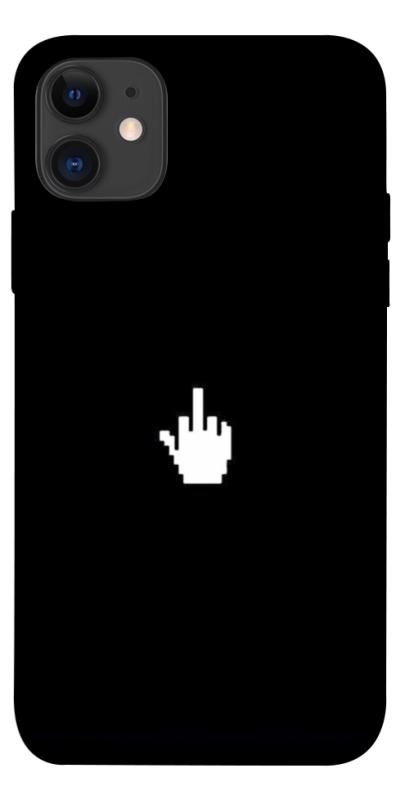 Чохол itsPrint Cursor для Apple iPhone 11 (6.1"), black, купити оптом з доставкою