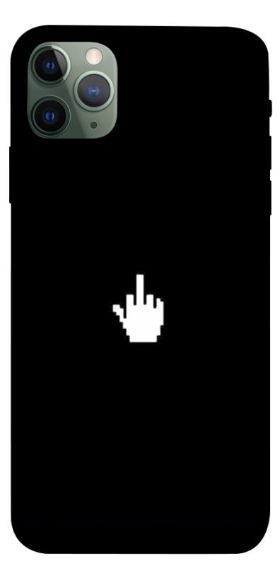 Чехол itsPrint Cursor для Apple iPhone 11 Pro Max (6.5"), black, купить оптом с доставкой
