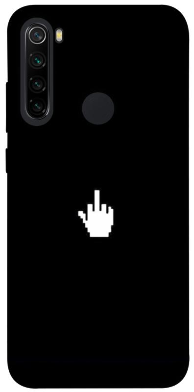 Чохол itsPrint Cursor для Xiaomi Redmi Note 8, black, купити оптом з доставкою