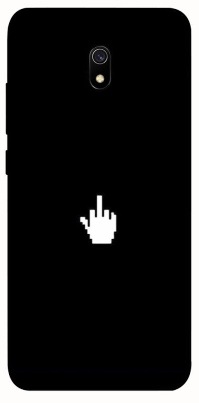 Чохол itsPrint Cursor для Xiaomi Redmi 8a, black, купити оптом з доставкою