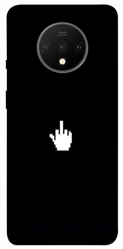 Чохол itsPrint Cursor для OnePlus 7T, black, купити оптом з доставкою