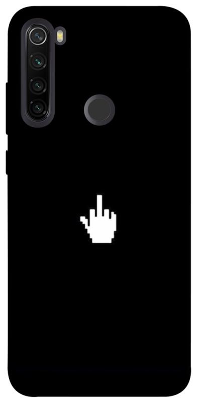 Чохол itsPrint Cursor для Xiaomi Redmi Note 8T, black, купити оптом з доставкою