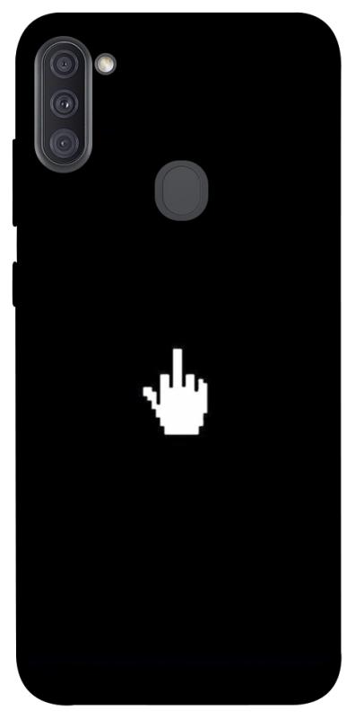 Чохол itsPrint Cursor для Samsung Galaxy A11, black, купити оптом з доставкою