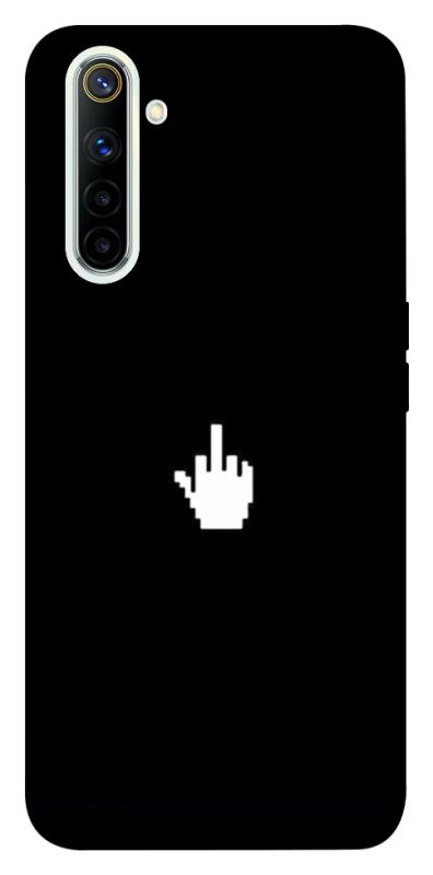 Чохол itsPrint Cursor для Realme 6, black, купити оптом з доставкою