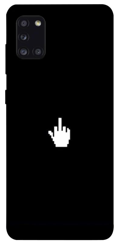 Чохол itsPrint Cursor для Samsung Galaxy A31, black, купити оптом з доставкою