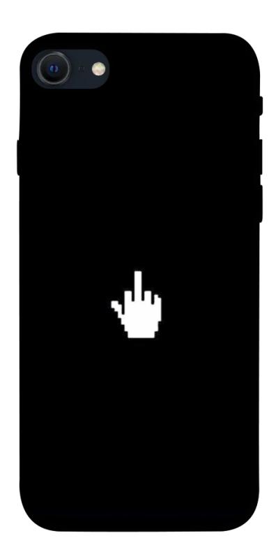 Чехол itsPrint Cursor для Apple iPhone SE (2020), black, купить оптом с доставкой