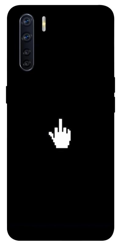 Чехол itsPrint Cursor для Oppo A91, black, купить оптом с доставкой
