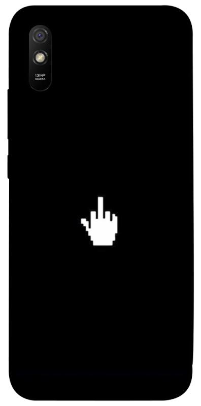 Чохол itsPrint Cursor для Xiaomi Redmi 9A, black, купити оптом з доставкою