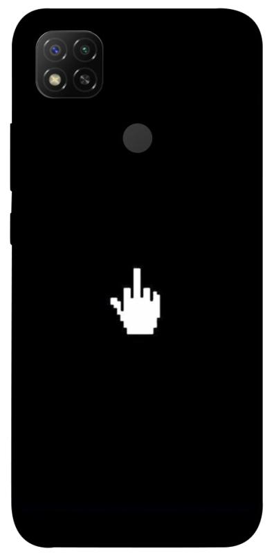 Чехол itsPrint Cursor для Xiaomi Redmi 9C, black, купить оптом с доставкой