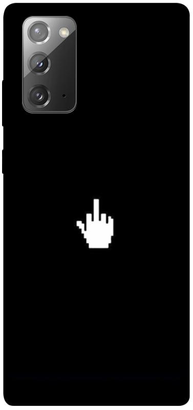 Чохол itsPrint Cursor для Samsung Galaxy Note 20, black, купити оптом з доставкою