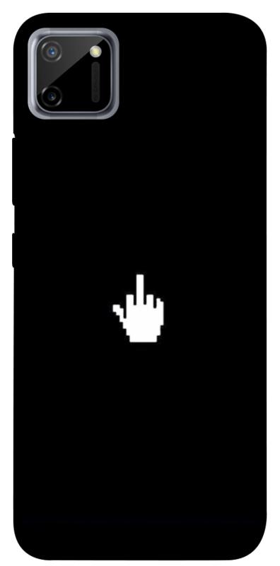 Чохол itsPrint Cursor для Realme C11, black, купити оптом з доставкою