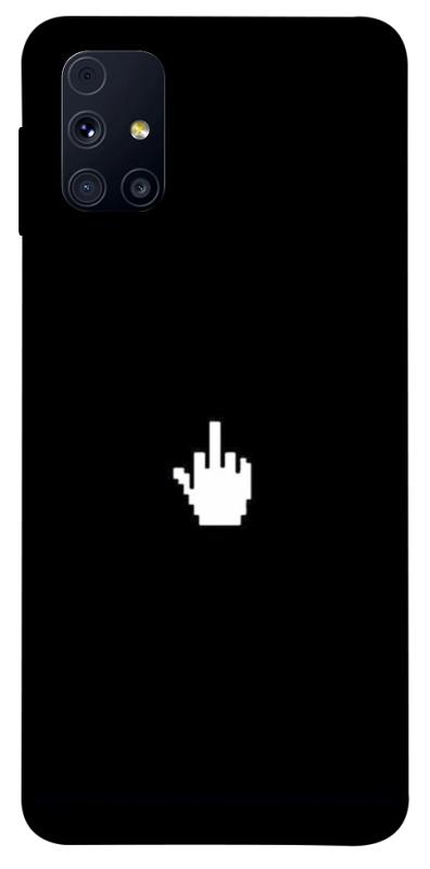Чохол itsPrint Cursor для Samsung Galaxy M31s, black, купити оптом з доставкою