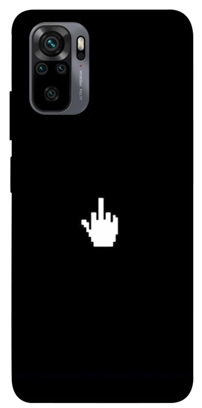 Чохол itsPrint Cursor для Xiaomi Redmi Note 10 / Note 10s, black, купити оптом з доставкою
