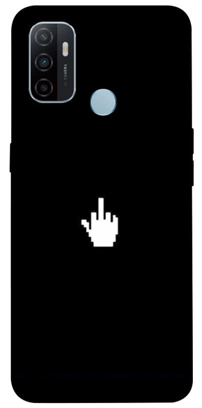 Чохол itsPrint Cursor для Oppo A53 / A32 / A33, black, купити оптом з доставкою