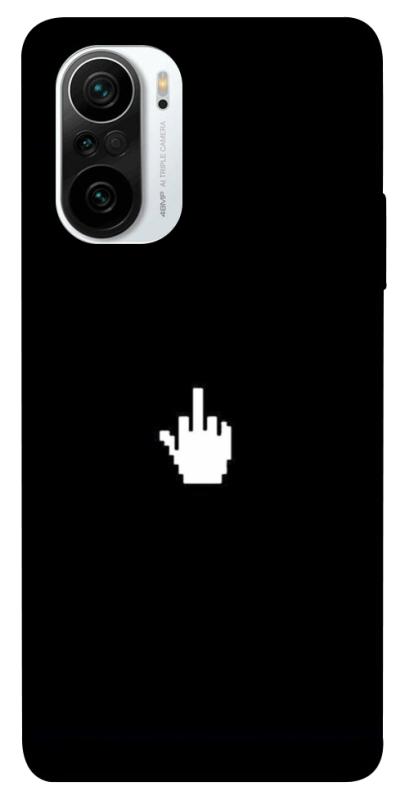 Чохол itsPrint Cursor для Xiaomi Redmi K40 / K40 Pro / K40 Pro+ / Poco F3, black, купити оптом з доставкою
