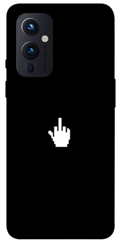 Чехол itsPrint Cursor для OnePlus 9, black, купить оптом с доставкой