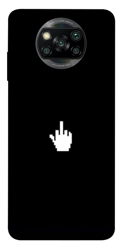 Чохол itsPrint Cursor для Xiaomi Poco X3 NFC / Poco X3 Pro, black, купити оптом з доставкою