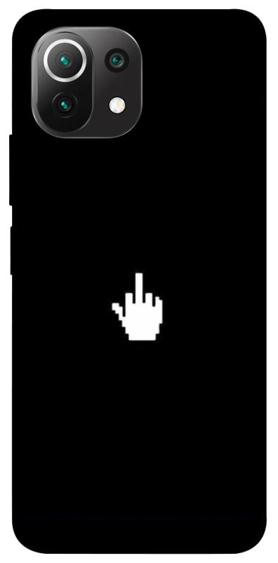 Чохол itsPrint Cursor для Xiaomi Mi 11 Lite, black, купити оптом з доставкою