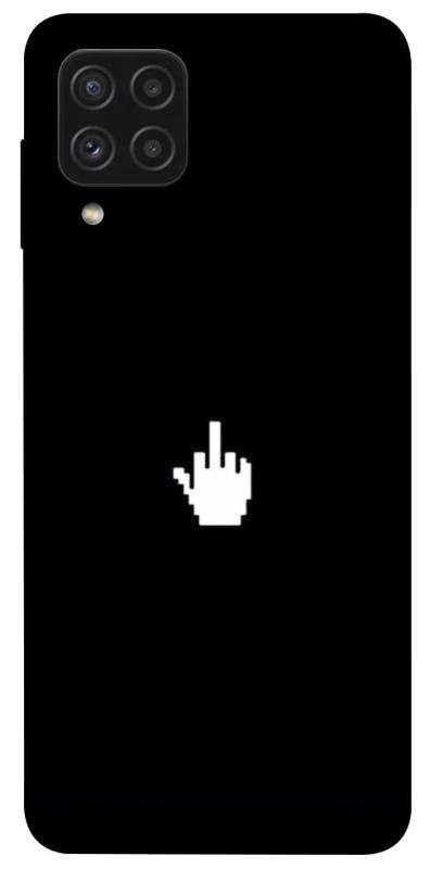 Чохол itsPrint Cursor для Samsung Galaxy A22 4G, black, купити оптом з доставкою