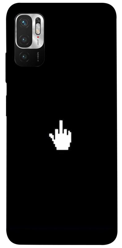 Чохол itsPrint Cursor для Xiaomi Redmi Note 10 5G, black, купити оптом з доставкою
