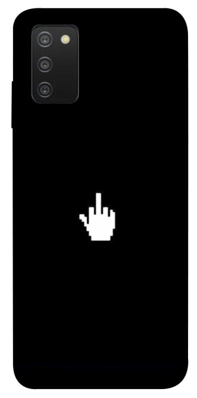 Чохол itsPrint Cursor для Samsung Galaxy A03s, black, купити оптом з доставкою