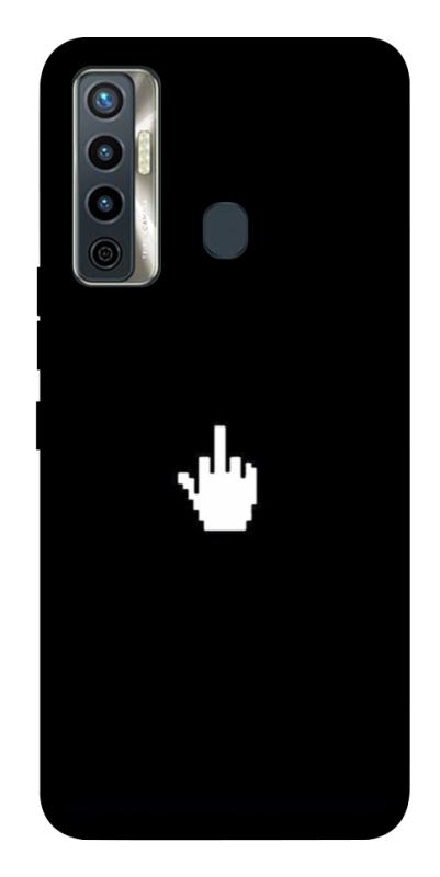 Чохол itsPrint Cursor для TECNO Camon 17 Pro, black, купити оптом з доставкою
