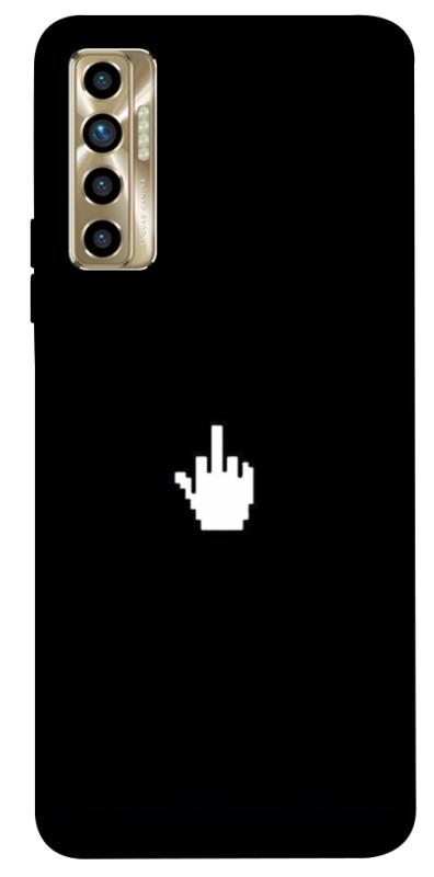 Чохол itsPrint Cursor для TECNO Camon 17P, black, купити оптом з доставкою