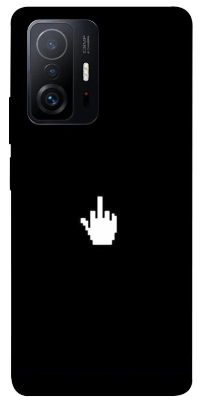 Чехол itsPrint Cursor для Xiaomi 11T / 11T Pro, black, купить оптом с доставкой