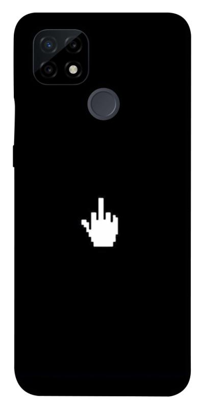 Чохол itsPrint Cursor для Realme C21, black, купити оптом з доставкою
