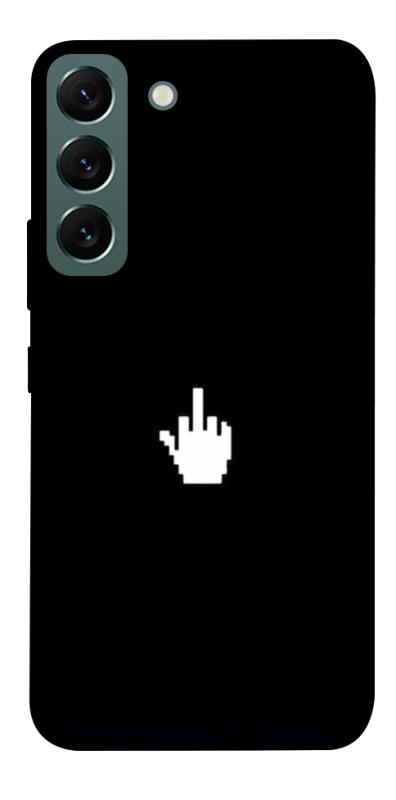 Чехол itsPrint Cursor для Samsung Galaxy S22, black, купить оптом с доставкой