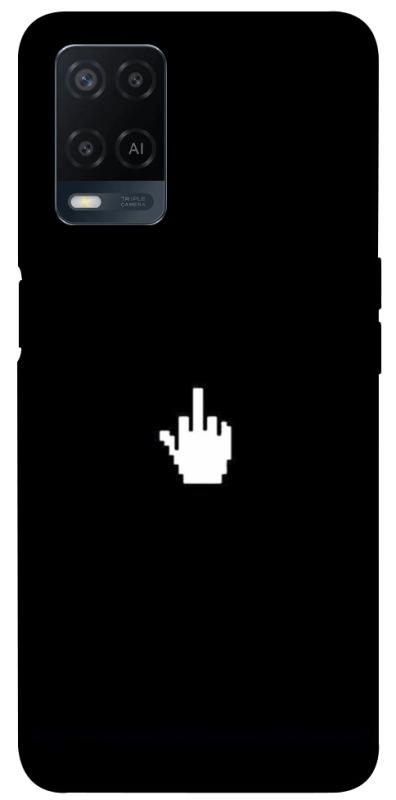 Чехол itsPrint Cursor для Oppo A16s / A16, black, купить оптом с доставкой