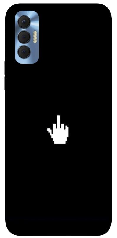 Чохол itsPrint Cursor для TECNO Spark 8P, black, купити оптом з доставкою