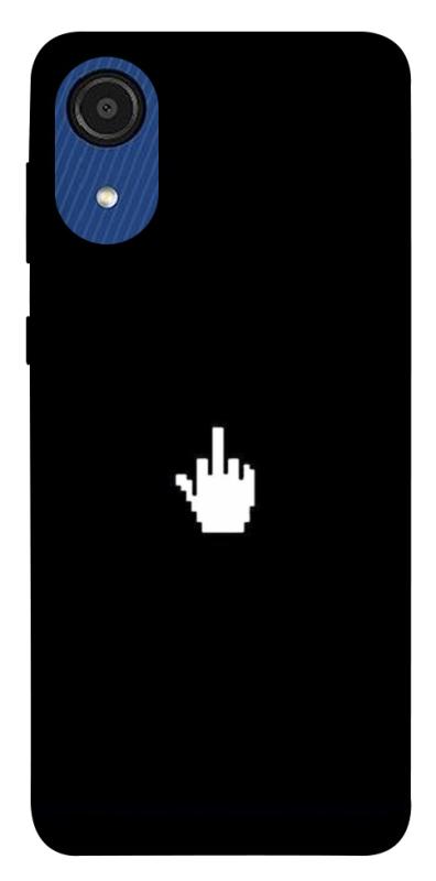 Чохол itsPrint Cursor для Samsung Galaxy A03 Core, black, купити оптом з доставкою