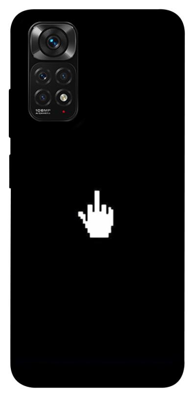 Чохол itsPrint Cursor для Xiaomi Redmi Note 11 (Global) / Note 11S, black, купити оптом з доставкою