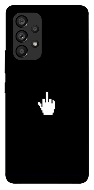 Чохол itsPrint Cursor для Samsung Galaxy A53 5G, black, купити оптом з доставкою