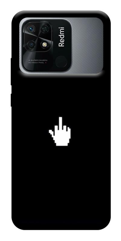 Чохол itsPrint Cursor для Xiaomi Redmi 10C, black, купити оптом з доставкою