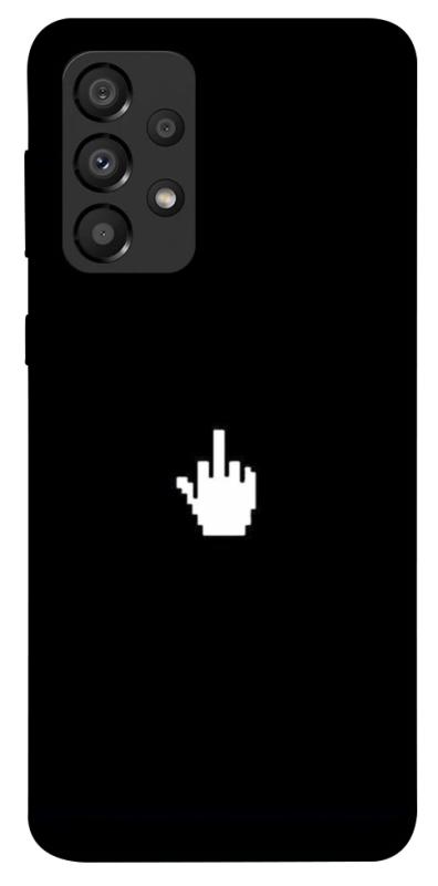 Чехол itsPrint Cursor для Samsung Galaxy A33 5G, black, купить оптом с доставкой