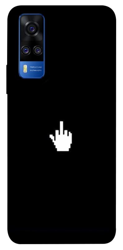 Чехол itsPrint Cursor для Vivo Y51a, black, купить оптом с доставкой