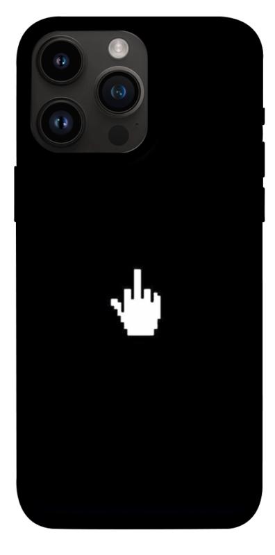 Чохол itsPrint Cursor для Apple iPhone 14 Pro Max (6.7"), black, купити оптом з доставкою