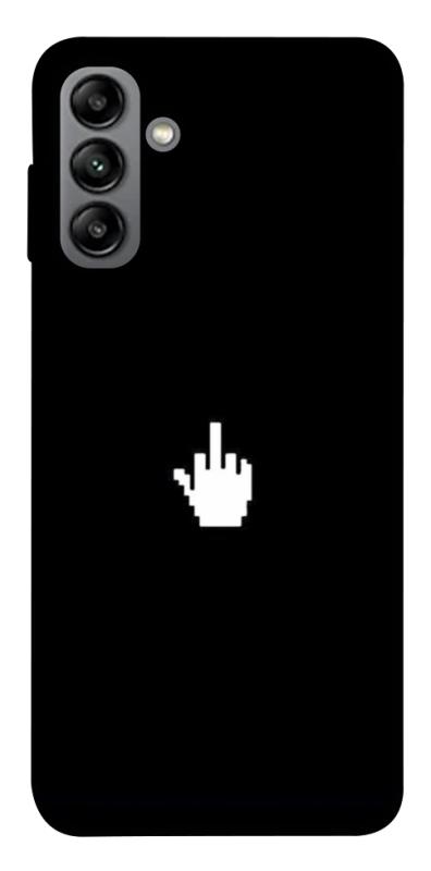 Чехол itsPrint Cursor для Samsung Galaxy A04s, black, купить оптом с доставкой