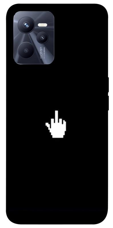 Чохол itsPrint Cursor для Realme C35, black, купити оптом з доставкою