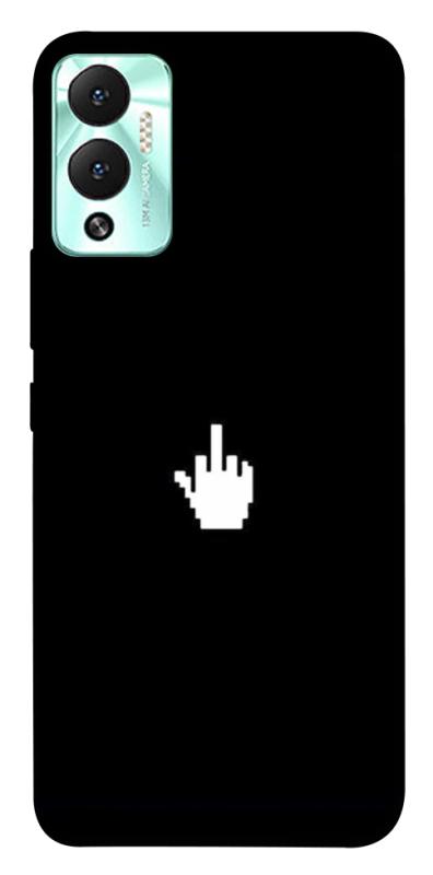 Чохол itsPrint Cursor для Infinix Hot 12 Play, black, купити оптом з доставкою